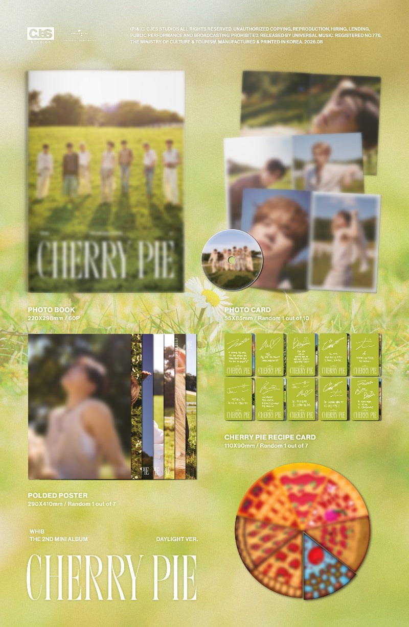 WHIB 2nd Mini Album [CHERRY PIE] (DAYLIGHT Ver.)
