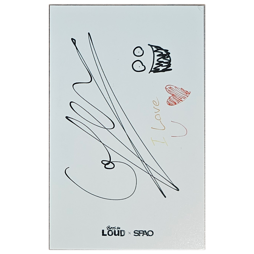 Boys be LOUD x SPAO 'Kickflip' Kyehoon Photocard
