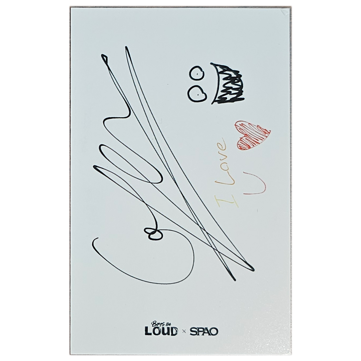 Boys be LOUD x SPAO 'Kickflip' Kyehoon Photocard