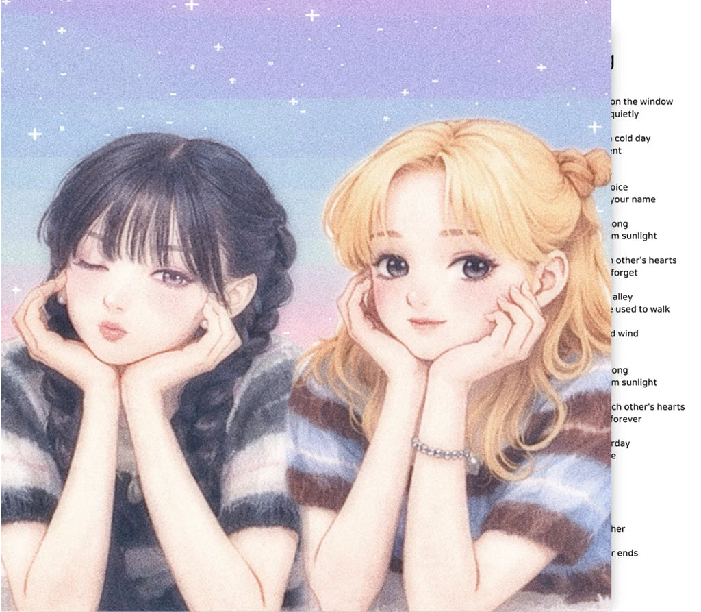 NOTES (채은 X 가현) Album [PAGE 1] Profile Ver